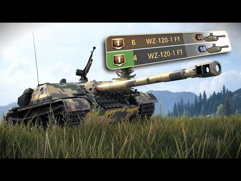 WZ-120-1 FT: Crazy Team In Action - World of Tanks