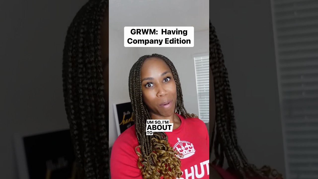 GRWM to entertain guests 🫶🏾 #grwm #lifestylevlog