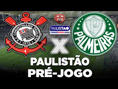 CORINTHIANS x PALMEIRAS AO VIVO | CAMPEONATO PAULISTA 2026 | 7ª RODADA | NARRAÇÃO