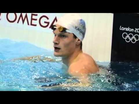 london Olympic 2012 Frances Yannick Agnel Wins 200 Freestyle London 2012 Olympics