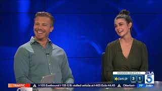 Actors Allison Paige and Michael Roark on their New Movie \