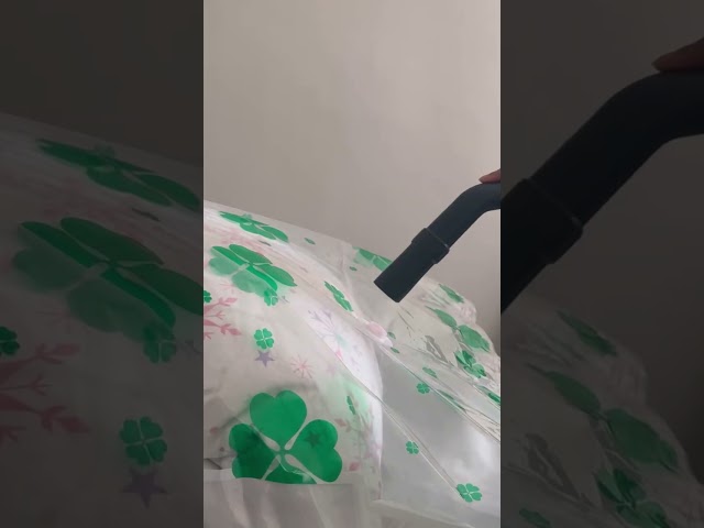 اكياس تخزين الملابس المفرغة من الهواء بواسطة الشفط 1 قطعه وتخزين البطانيات واللحافات لتنظيم مساحات التخزين