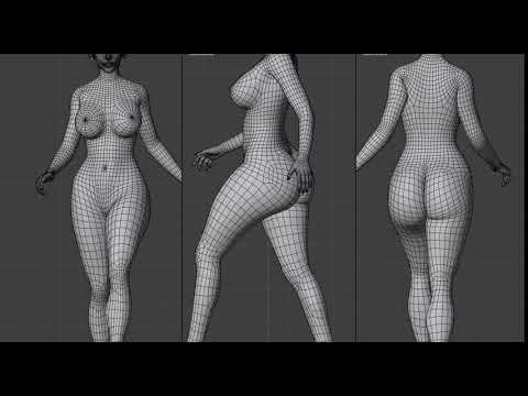 Blender 2.8 Procedural Anatomy Movement / Jiggle Animation