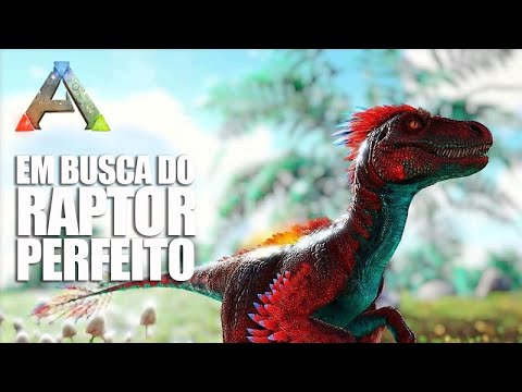 Procurando o RAPTOR PERFEITO para o campeonato  - ARK LOST ISLAND