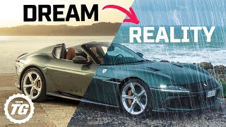 [Top Gear] FIRST DRIVE: Ferrari 12Cilindri Spider – When A Car Review Goes Wrong!