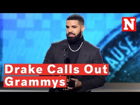 Drake Cut Off During Grammys Acceptance Speech