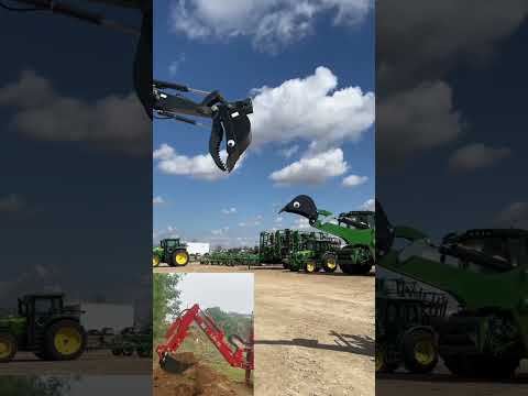 John Deere tractor mounted backhoe excavator contact Nancy +8618505419920 Email 114972863@qq.com