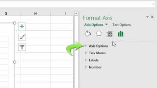 Axes options in Excel