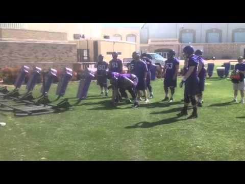 TCU OL work outs