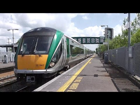 IE 22000 Class Intercity Train number 22340 - Monasterevin, Kildare