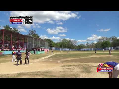 Cinco Pinos vs San Francisco 2do Juego