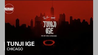 Tunji Ige live at Ray-Ban x Boiler Room 008 in Chicago