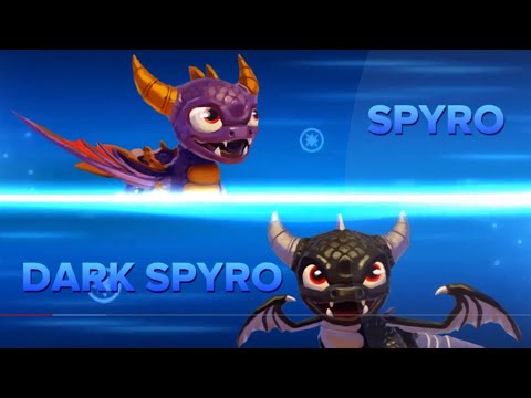 Spyro VS Dark Spyro! Skylanders Swap Force Arena Battles