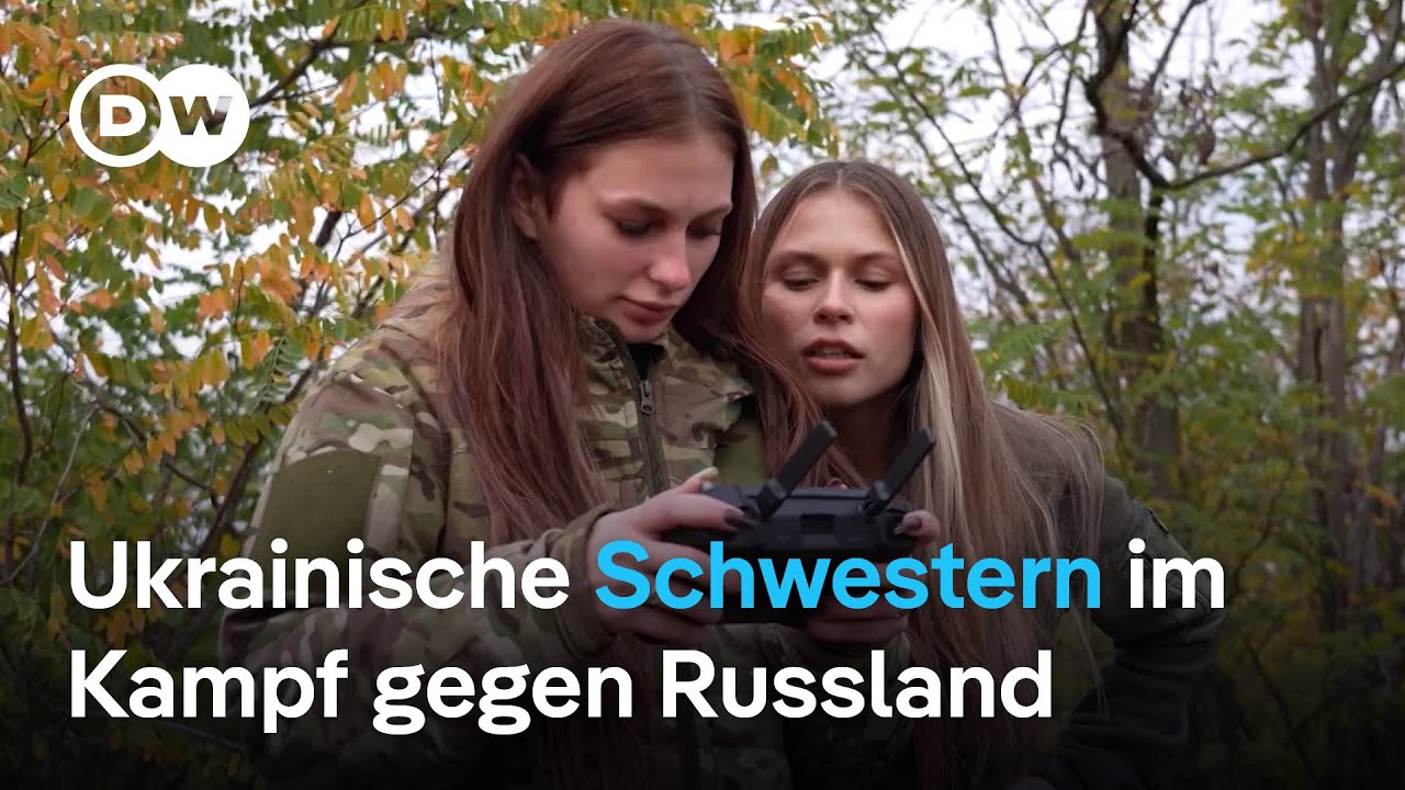 Soldatinnen an der Front des Krieges in der Ukraine | DW Nachrichten