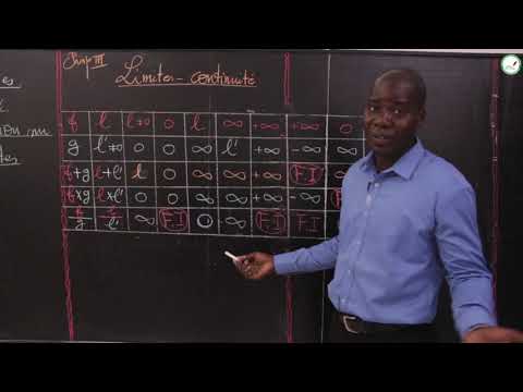 Course - Terminale L - Mathematics: Limit and continuity / sequence 1 / MBOW