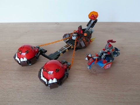 Vidéo LEGO Nexo Knights 70314 : Le chariot du Chaos du Maître des bêtes