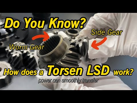 How Does a Torsen Limited Slip Differential Work?