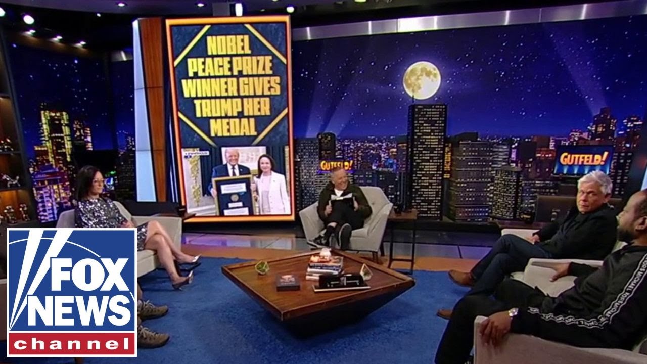 Gutfeld: You can regift the Nobel Peace Prize?