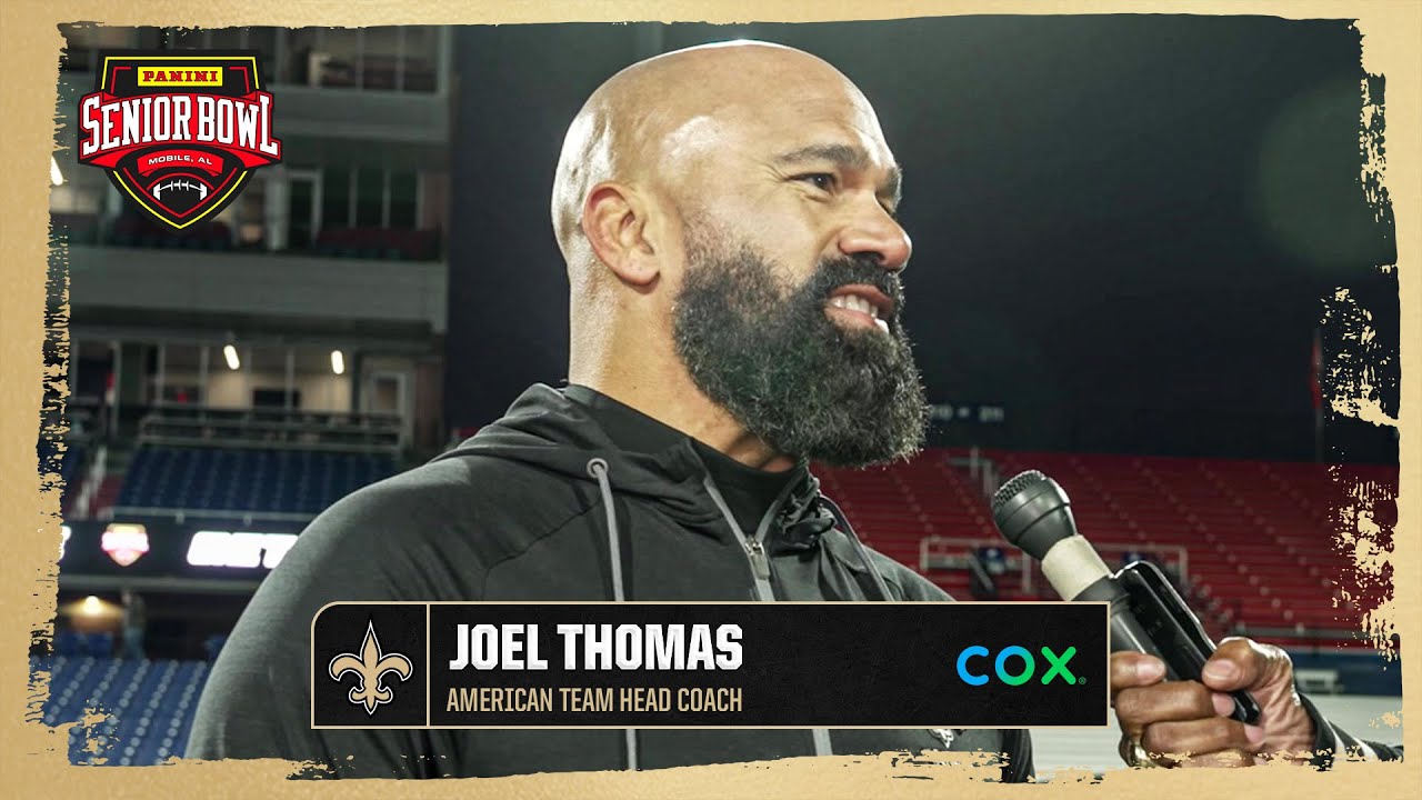 Joel Thomas on Head Coach Experience at 2026 Senior Bowl