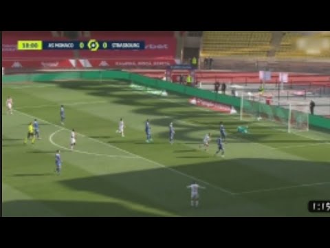 Youssouf Fofana Goal vs Strasbourg,As Monaco vs Strasbourg(4-2)All Goals and Result