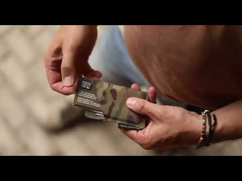 praktické textilní pouzdro na karty od Red Dot One