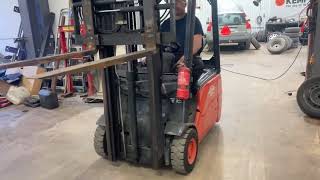 Linde E16 three-wheel forklift for sale - Image 4 | Machineryline SG Linde E16 three-wheel forklift | Image 4 - Machineryline