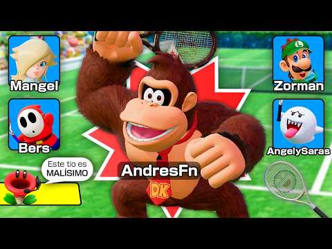 Competí en un Torneo SURREALISTA de MARIO TENNIS FEVER