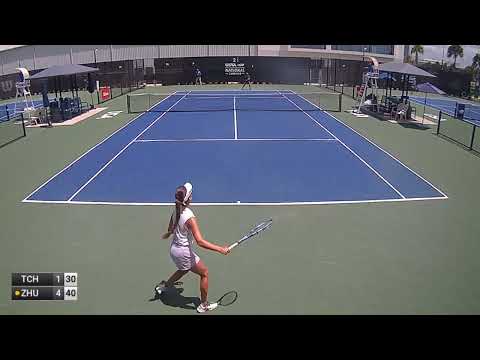 Eleonore Tchakarova v Amy Zhu - W60 ORLANDO (match incomplete)