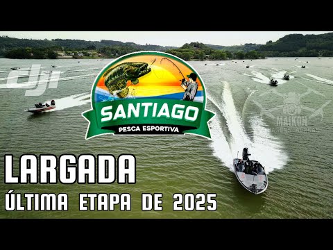 SANTIAGO PESCA ESPORTIVA - ÚLTIMA ETAPA 2025 - IMAGENS AÉREAS EM RIO BONITO DO IGUAÇU