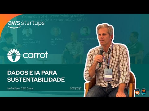 Bate-papo com Ian McKee (Carrot) no AWS GenAI Loft – Inovação, Sustentabilidade e Web3