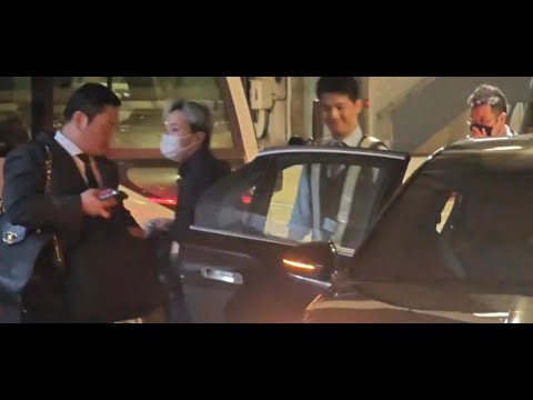 韓國天王GD來啦！私人飛機深夜抵桃機