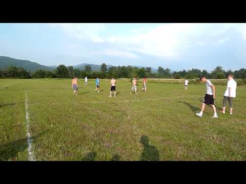 Novo Selo 13.07.2013. godine.Nogomet sa feste Udruge Novo Selo .