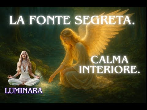 La Fonte segreta della Calma Interiore.  Meditazione ipnotica, guidata con l'Angelo Luminara.