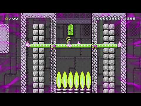 ドキドキ城Castle Feel nervous by ☆ゆいと☆Z - Super Mario Maker 2 - No Commentary 1bw