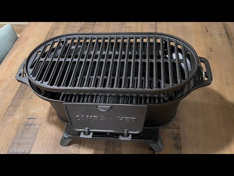 Unboxing: Camp Chef Cast Iron Grill “sportsman grill”