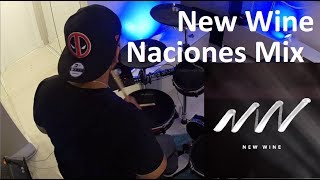 New Wine - Naciones Mix / Nations Mix - Drum Cover - Dayson Feliz