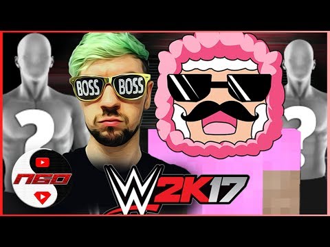 JackSepticEye & ??? vs. Pink Sheep & ??? | Youtubers/Heroes Round 1 | WWE 2K17 [s6e7]