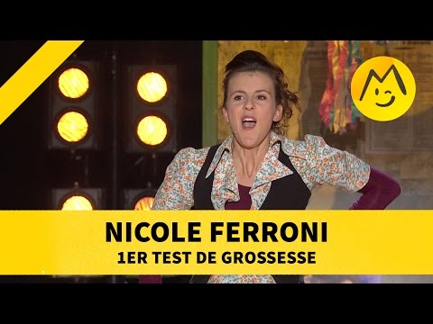 Nicole Ferroni - "1er test de grossesse"