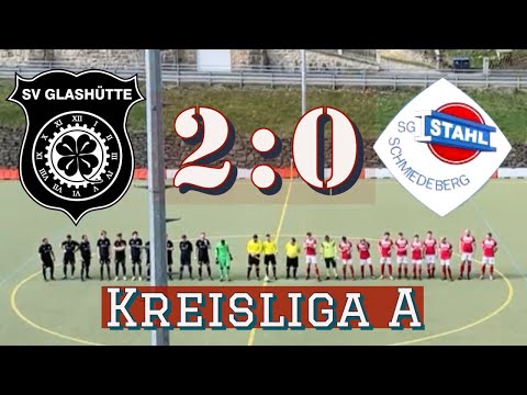 SV Glashütte vs. Stahl Schmiedeberg 🔥Kreisliga A ⚽️ 1.4.2023 | Highlights #svgfamilie 🖤🤍