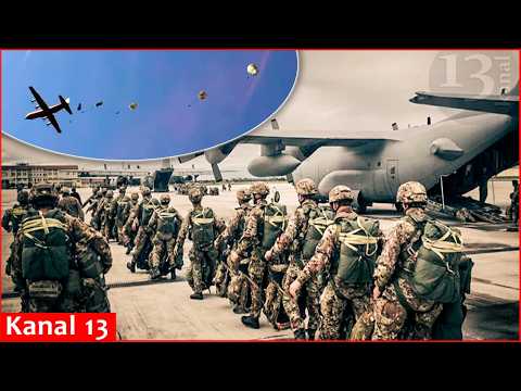 British and French paratroopers are deployed to Ukraine; they  will deter Russian army