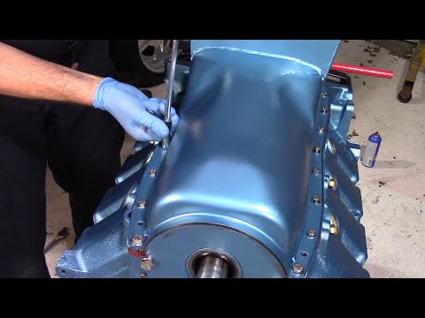 Olds 455 Build Part-8 Timing Cover and Oil Pan Install!! 1987 Olds 442: Video 71