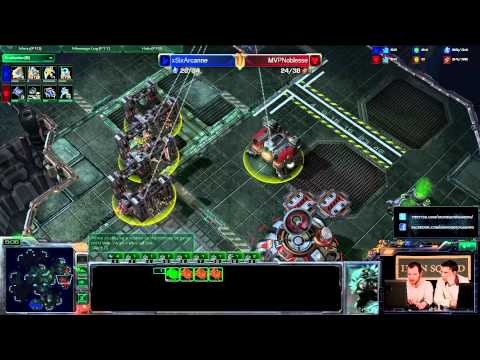 (HD410) Qualification Iron Squid - TvP - Noblesse vs SixArcanne  [Starcraft 2 FR]