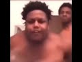 Black Boy Pours Chocolate Milk On Himself