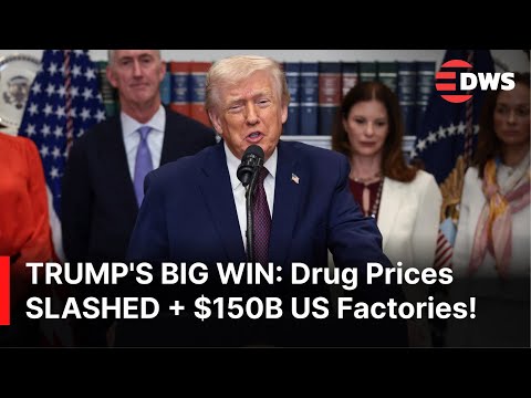 IN FULL: Trump Unveils "Most Favored Nation" Drug Deals for Lower Prices & US Economic Boost | AC1E