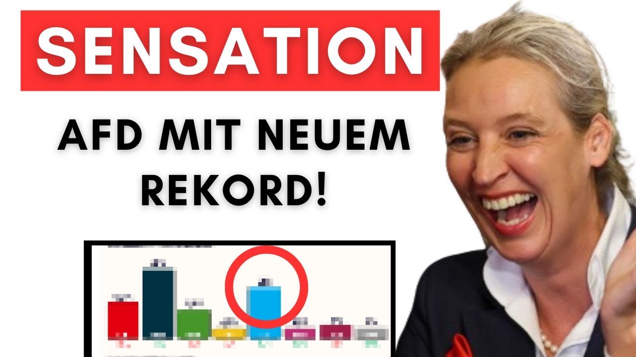 AfD auf neuem Höchstwert! Jetzt kommt AfD+CDU!