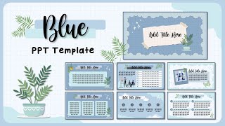 Download lagu Aesthetic Blue PPT Template #18 | Animated Slide Easy Simple [FREE TEMPLATE] mp3