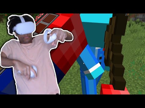 Minecraft VR Hits Different