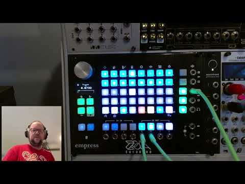 Empress ZOIA patch walkthrough:  "Effin -- a mixable, hocketing two-track sequencer"