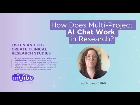 How Does Multi-Project AI Chat Work with inVibe?: Representative Patient and HCP Listening Platform