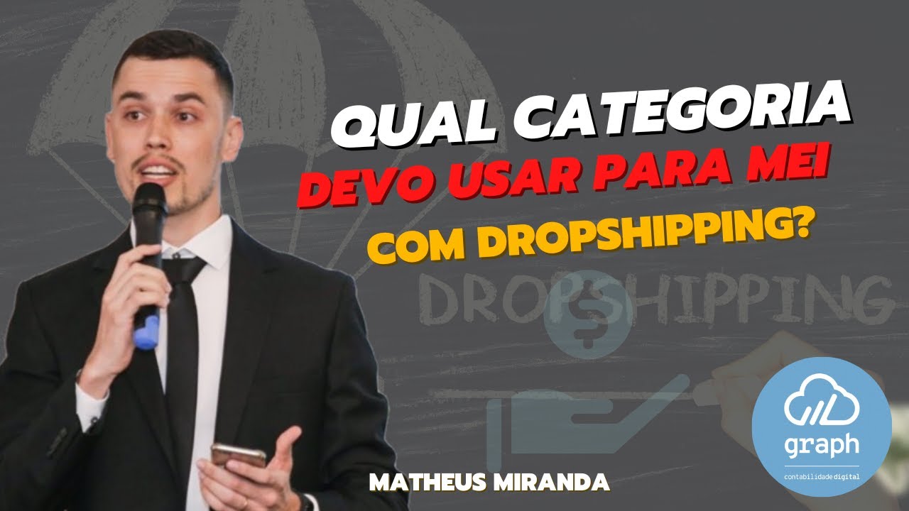 QUAL CATEGORIA DEVO USAR PARA 'MEI' COM DROPSHIPPING?